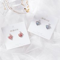 925 Silver Stitched Micro Stud Earrings Wholesales Fashion main image 3
