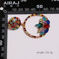 New Simple Colorful Diamond Earrings Boutique Elegant Women's Jewelry Wholesale main image 5