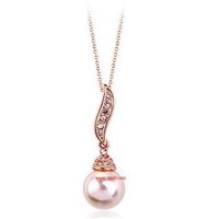 Korean Jewelry Diamond Necklace Pendant Necklace Fashion Jewelry Wholesale sku image 1