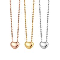 Mode Coréenne Simple En Forme De Coeur Pendentif Alliage De Haute Qualité Collier Pour Les Femmes  Classique Vente Chaude Produit 75022 sku image 2