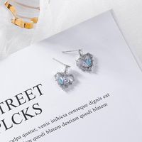 925 Silver Stitched Micro Stud Earrings Wholesales Fashion sku image 2