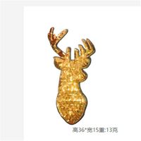 Long Sheng Christmas Sequins Deer Beads Embroidered Fairy Deer Embroidered Sweater T-shirt Decoration Stickers main image 3