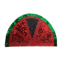 Fruit Watermelon Gradient Double-sided Beads Flap Sequins Clothing With Embroidered Embroidery Cloth Stickers main image 3