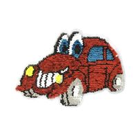 Sequin Flip Cartoon Car Sequins Children's Clothing Sweater Decoration Stickers Embroidery Chapter Double-sided Gradient Color Patch main image 6