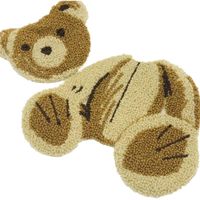 Cute Bear Crochet Embroidered Plush Cloth Patch Clothes Hole Jeans Patch Patch Towel Embroidery Patch main image 3