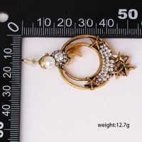Court Style Earrings Women Baroque Geometric Pentagram Stud Earrings main image 5