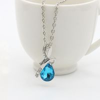 Water Droplets Women's Pendant Necklace sku image 1
