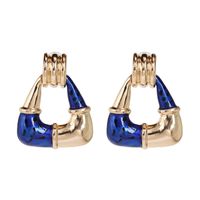 Alloy Fashion Geometric Earring  (blue)  Fashion Jewelry Nhjj5581-blue main image 2