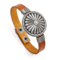 Übertriebene Retro-sonnens Child Rindsleder Armband Europäische Und Amerikanische Persönlichkeit Armband Stand Schmuck Versorgung Gemischte Charge main image 3