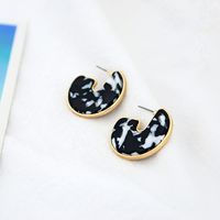 Plastic Fashion Geometric Earring  (photo Color)  Fashion Jewelry Nhqs0586-photo-color main image 2