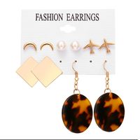 Alloy Fashion Geometric Earring  (gfm05-02)  Fashion Jewelry Nhpj0318-gfm05-02 main image 1
