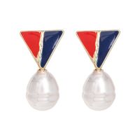 51662 Jujias Selbst Hergestellte Legierung Ohrringe Im Europäischen Und Amerikanischen Stil Retro-perlen Eingelegte Personal Isierte Ohrringe main image 3