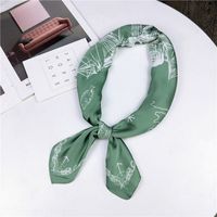70 Small Square Towel Korean Paisley Assorted Colors Retro Chic Stewardess Scarf Hair Band Female Ornament Artistic Scarf Scarf main image 4