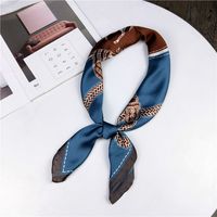 70 Small Square Towel Korean Paisley Assorted Colors Retro Chic Stewardess Scarf Hair Band Female Ornament Artistic Scarf Scarf main image 7