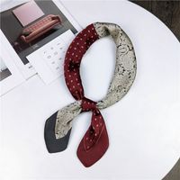 70 Small Square Towel Korean Paisley Assorted Colors Retro Chic Stewardess Scarf Hair Band Female Ornament Artistic Scarf Scarf main image 14