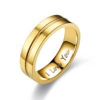 Europäische Und Amerikanische Mode Neuer Diamant Ring I Love You Paar Ring Quelle Fabrik Direkt Vertrieb main image 12