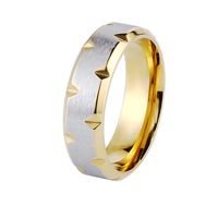 Titanium&stainless Steel Fashion Geometric Ring  (rose Alloy Women No. 5)  Fine Jewelry Nhgs0589-rose-alloy-women-no-5 main image 2