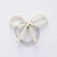 Alloy Korea Bows Hair Accessories  (a Beige)  Fashion Jewelry Nhms2327-a-beige main image 6