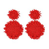 Alloy Fashion Tassel Earring  (red)  Fashion Jewelry Nhjj5656-red main image 2