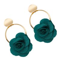Alloy Fashion Flowers Earring  (white)  Fashion Jewelry Nhjq11351-white main image 4