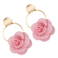 Alloy Fashion Flowers Earring  (white)  Fashion Jewelry Nhjq11351-white main image 6