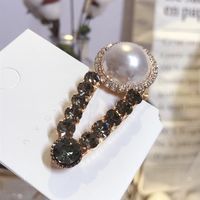 Beads Korea Geometric Hair Accessories  (champagne)  Fashion Jewelry Nhsm0419-champagne main image 3