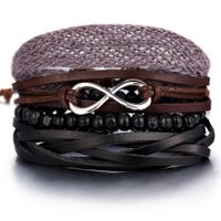 Leather Fashion Bolso Cesta Bracelet  (brown Gcd05-01)  Fashion Jewelry Nhpj0389-brown-gcd05-01 main image 1