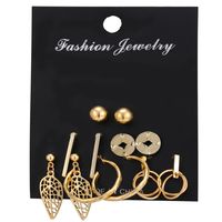 Alloy Fashion Geometric Earring  (alloy Gfo04-01)  Fashion Jewelry Nhpj0404-alloy-gfo04-01 main image 2