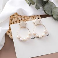 Alloy Korea Geometric Earring  (10831 Round Disc)  Fashion Jewelry Nhms2433-10831-round-disc main image 4