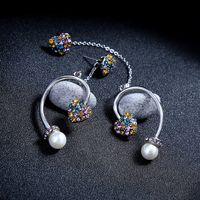 Alloy Fashion Sweetheart Earring  (photo Color)  Fashion Jewelry Nhqd6348-photo-color sku image 1