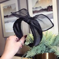 Cloth Simple Bows Hair Accessories  (black)  Fashion Jewelry Nhsm0409-black main image 1