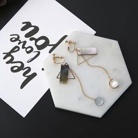 Womens Geometry Electroplating Alloy Earrings Ms190410116483 main image 6