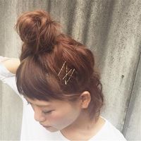 Womens Geometric Plating Alloy Hair Accessories Ms190410116489 main image 3