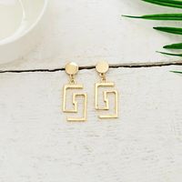 Womens Geometry Electroplating Alloy Earrings Qs190410116599 main image 1