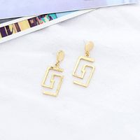 Womens Geometry Electroplating Alloy Earrings Qs190410116599 main image 5