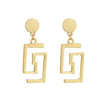 Womens Geometry Electroplating Alloy Earrings Qs190410116599 main image 6