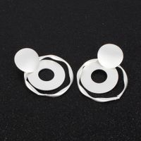 Europäische Und Amerikanische Retro Geometrische Metall Ohrringe Weibliche Geometrische Mode Einfache Earrings Ohrringe F2000 main image 4