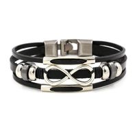 Unisex Letters/numbers/text Other Leather Bracelets &amp; Bangles Hm190411116724 main image 3