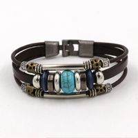 Unisex Geometric Gemstones  Multi-layer Fashion Bracelets &amp; Bangles Hm190411116749 main image 1