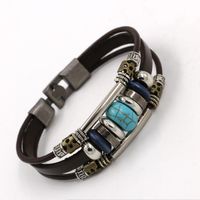 Unisex Geometric Gemstones  Multi-layer Fashion Bracelets &amp; Bangles Hm190411116749 main image 3