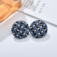 Womens Geometry Electroplating Alloy Color Square Earrings Bq190411116667 sku image 4