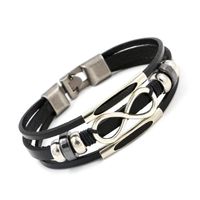 Unisex Letters/numbers/text Other Leather Bracelets &amp; Bangles Hm190411116724 sku image 1