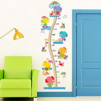 Strand Kleine Elefanten Höhe Kinderzimmer Wand Dekoration Wand Aufkleber Selbst Klebende Schlafzimmer Höhe Wanda Uf Kleber Kann 9267 Entfernt Werden main image 6