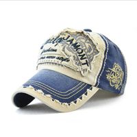 Tiger Head Sonnenhut Damen Bestickte Baseball Mütze Herren Outdoor Casual Europäische Und Amerikanische Schirmmütze main image 9