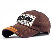 Washed Baseball Cap Patch Embroidered Cotton Hat Zl190412116986 main image 11