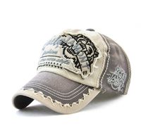 Tiger Head Sonnenhut Damen Bestickte Baseball Mütze Herren Outdoor Casual Europäische Und Amerikanische Schirmmütze sku image 3