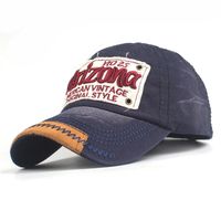 Washed Baseball Cap Patch Embroidered Cotton Hat Zl190412116986 sku image 1