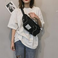 Gros Sac De Messager Pour Les Femmes 2019 Japonais Et Coréen De Mode Tout-match Toile Multi-poche Petit Sac De Sport Casual Étudiant Taille Sac Femmes main image 4