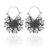 Womens Fashion Vintage Openwork Flower Peacock Earrings Gy190416117580 main image 6