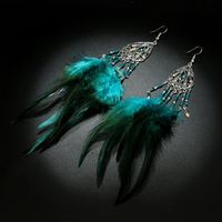 Womens Tassel Plating  Retro Personality, Exotic, Hollow Alloy Earrings Gy190416117615 main image 4